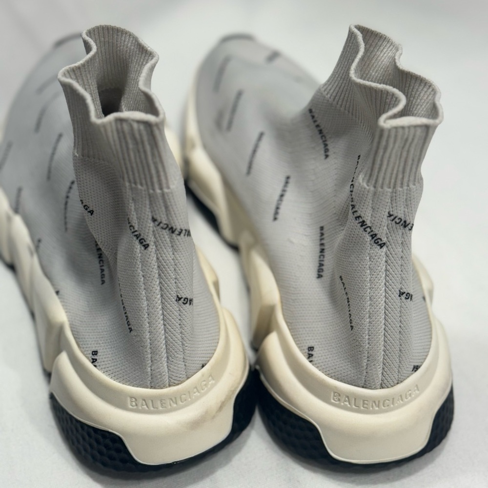 Balenciaga Speed Allover Logo Sneakers EU 38 - Picture 2 of 8